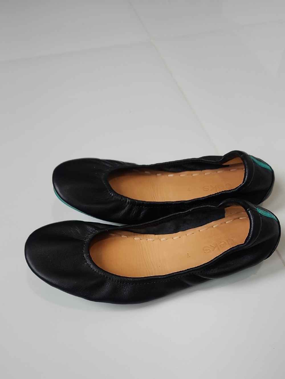 Tieks Black Ballet Flats
